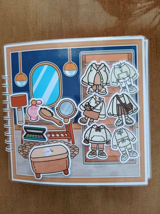Альбом на липучках toca boca "Будинок мрії"