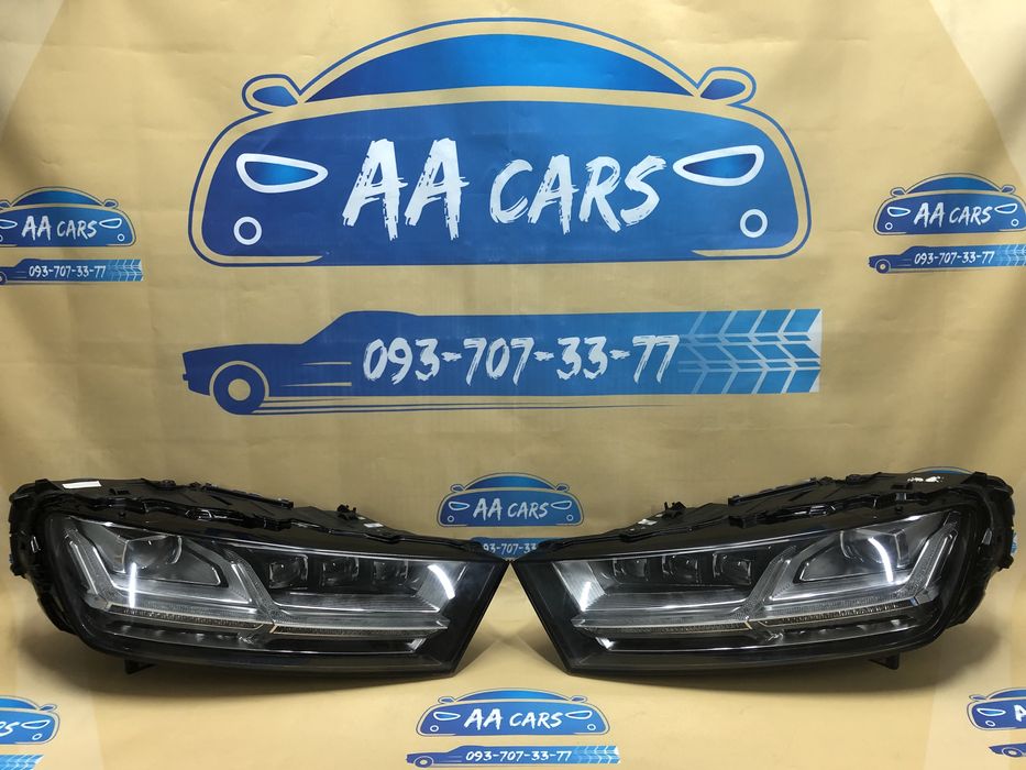 Фара Фари Фары Audi Q7 4M Full Led Matrix 2018 2019 2020 2021