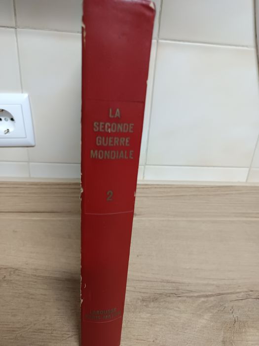 Livro "La seconde guerre mondiale" Larrousse-Paris Match-1966