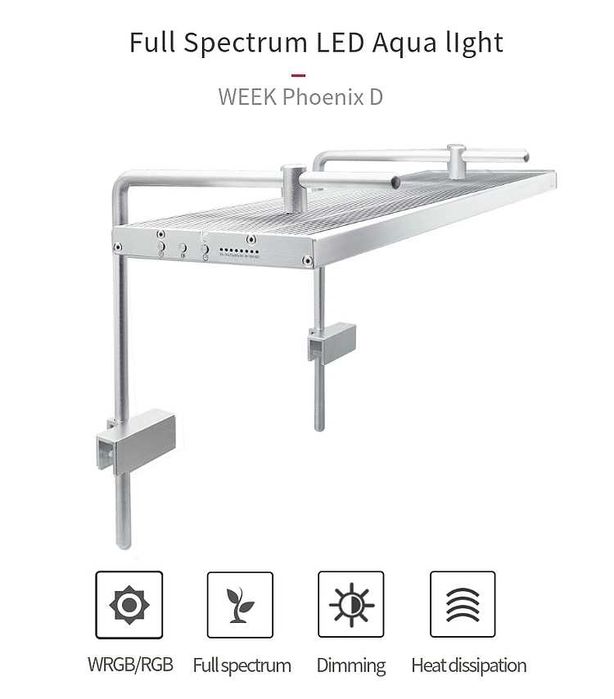 WeekAqua L-Series L600Pro RGB+UV Versão lll(novo)