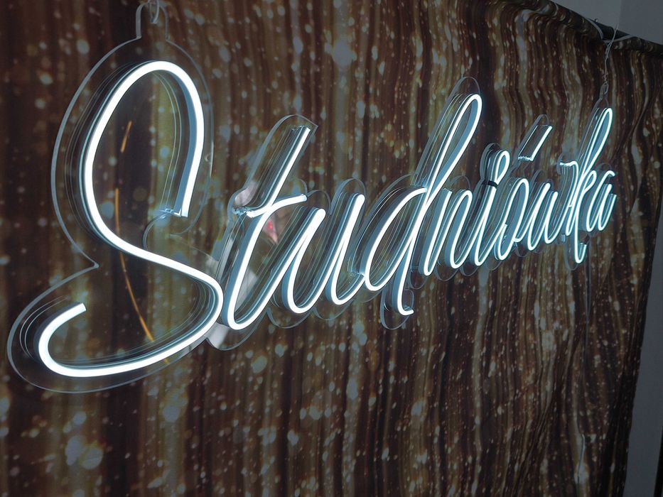 Napis neon led Studniówka