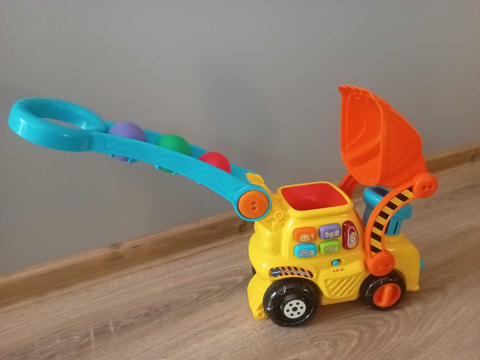 Traktor pchacz i kulko-łapacz Vtech