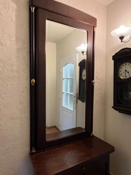 Komoda powojenna + ZEGAR