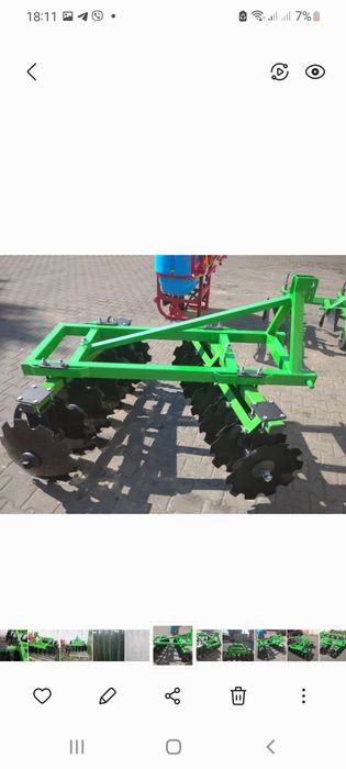 дискова борона 1,30м
