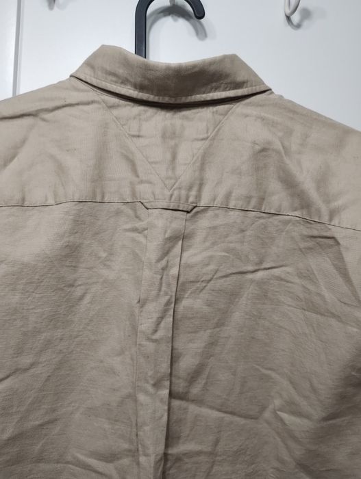 Koszula męska Tommy Hilfiger Len bawełna