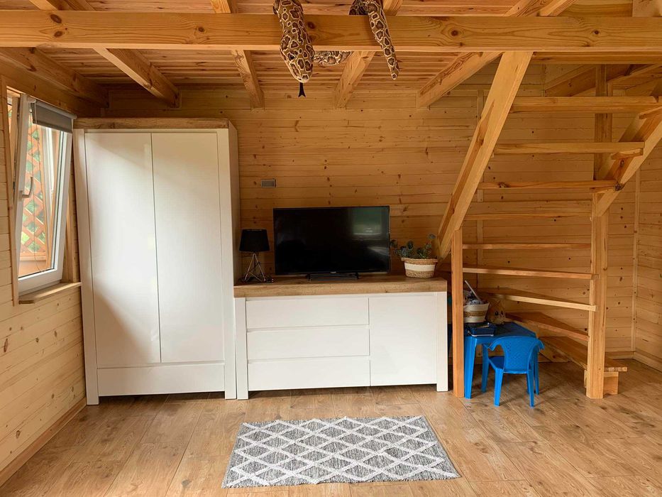 domek letniskowy nad jeziorem Firlej