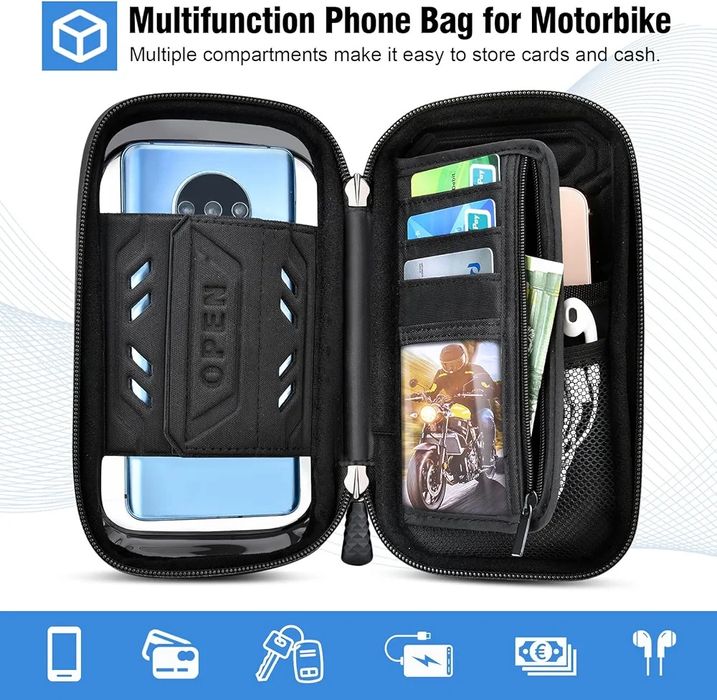 Водонепроникний тримач для телефону для мотоцикла, велосипеда