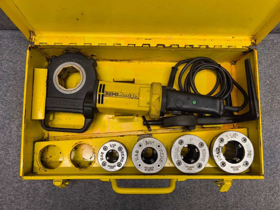 Gwintownica REMS Amigo do 1 i 1/4 cala do rur