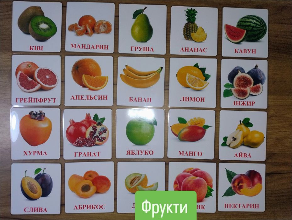 Картки Домана, карточки домана, ламіновані розвиваючі картки від 40 гр