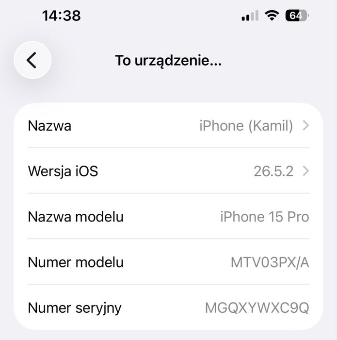 Telefon iPhone 15 Pro 128GB 88% stan idealny