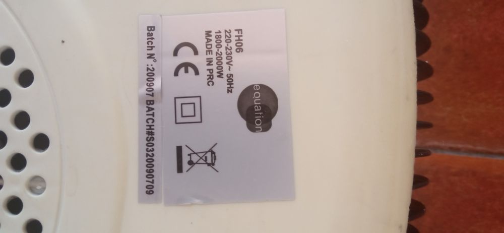 Termo ventilador Equalation