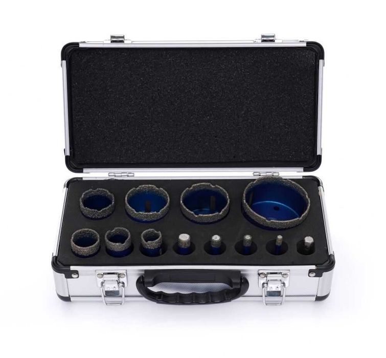 Otwornice diamentowe do ceramiki, kamienia, gresu, glazury 6-68 mm M14