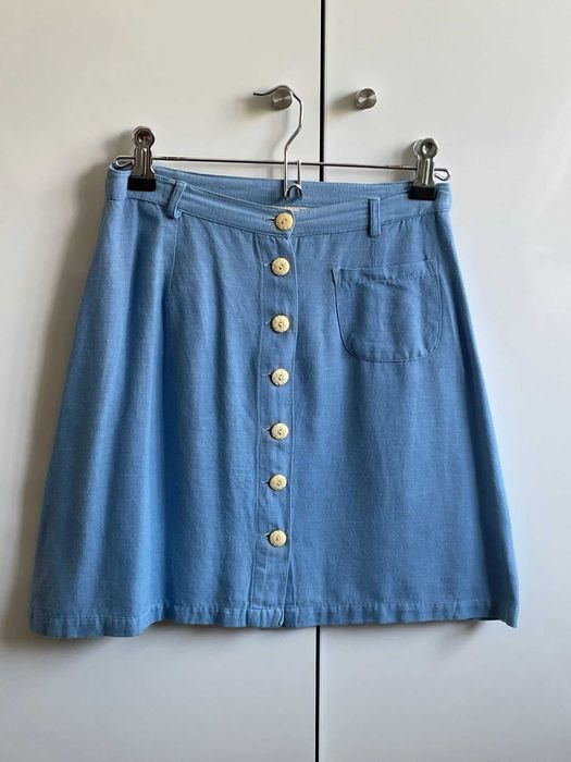 Mini saia azul 34