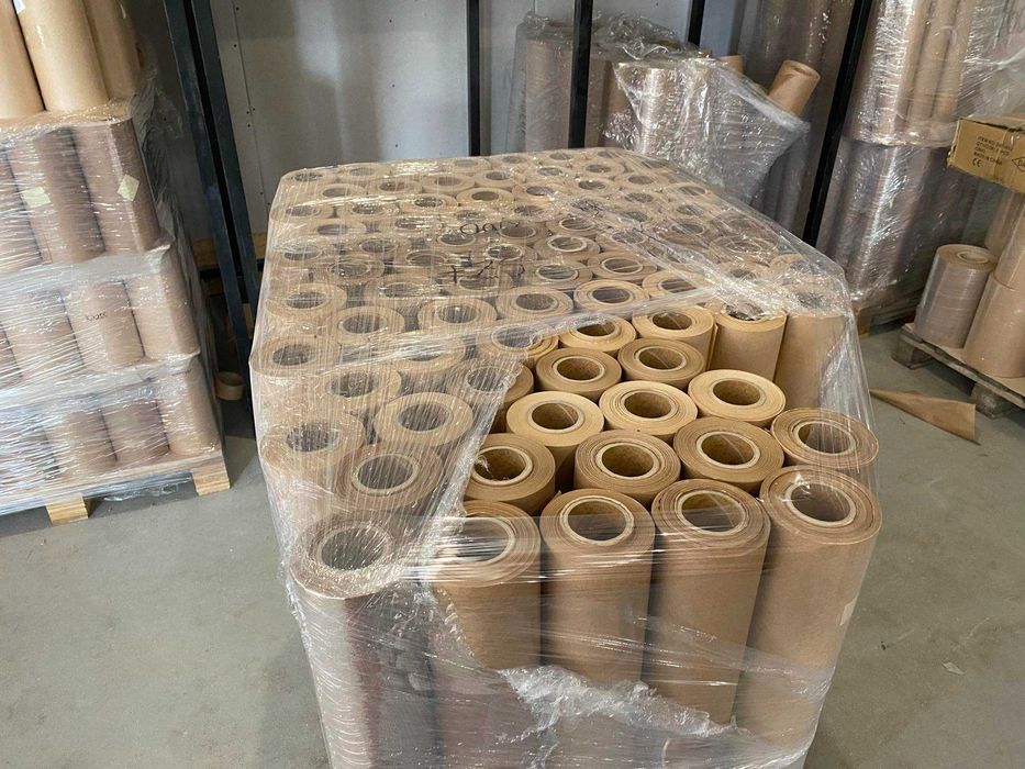 Papier pakowy osłonowy maskujący rolka 30 cm 100 mb 182 rolki