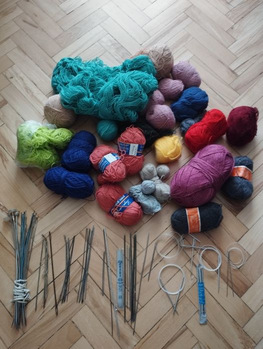 Sprzedam reklamówkę włuczki