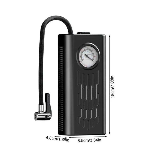 Nowa BEZPRZEWODOWA POMPKA, kompresor USB, powerbank do roweru, auta!