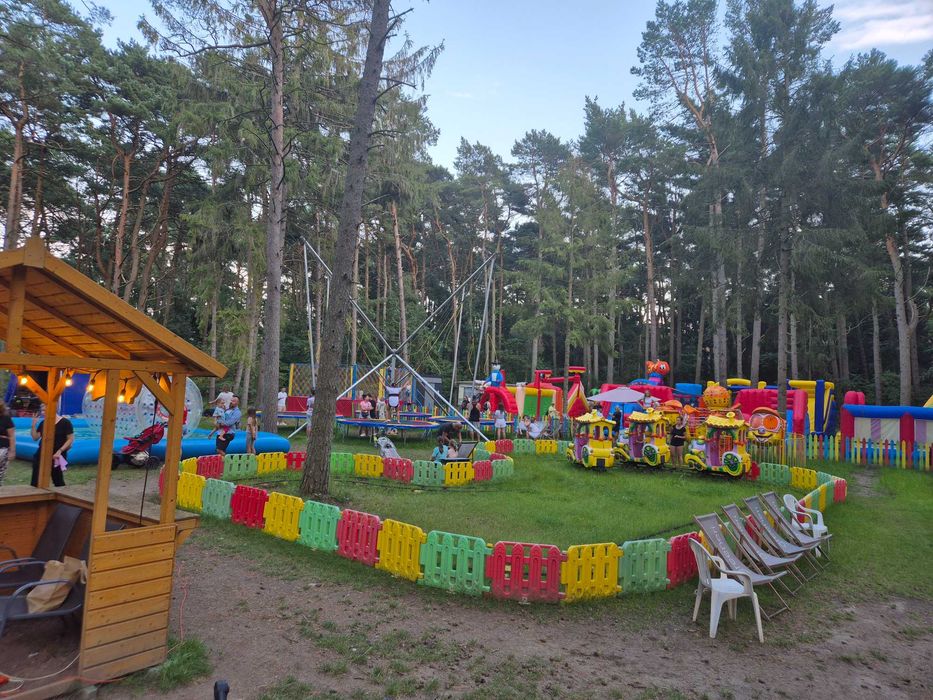 Kolejka elektryczna zarobkowa dla dzieci! Karuzela - Gryfice zach-pom