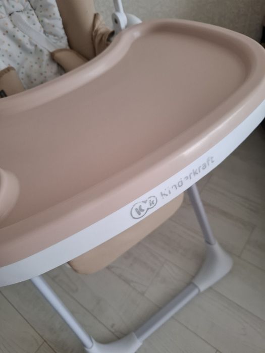 Стілець для годування 2-в-1 Kinderkraft Tummie Beige