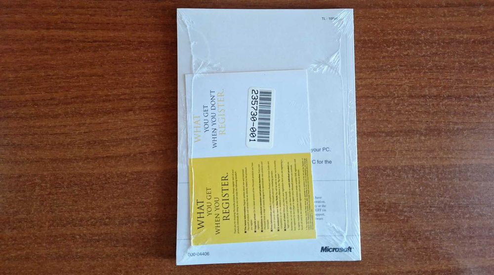 Windows 95 certyfikat + instrukcja