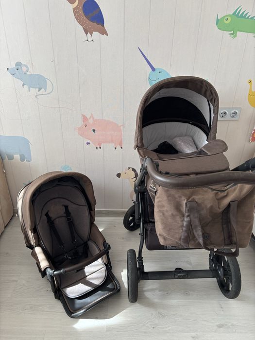 Продам коляску Roan Bass Next 2 в 1 у хорошому стані (повний комплект)