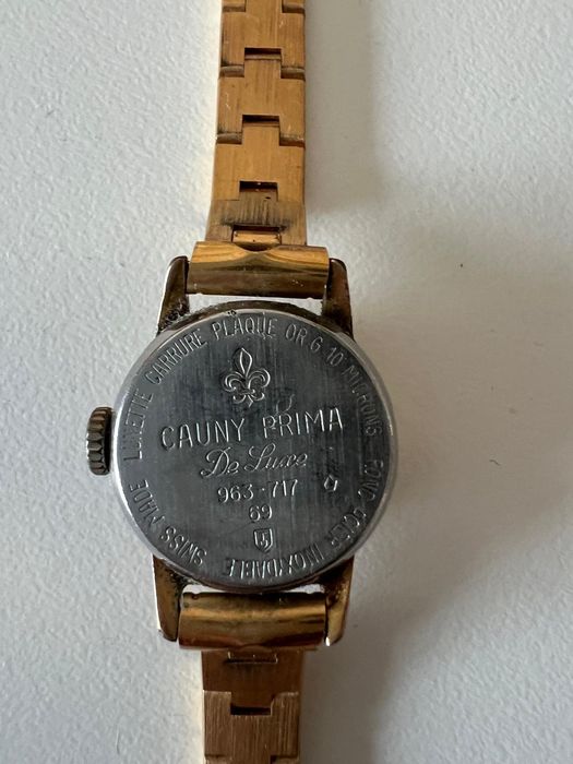 Relógio Cauny Prima De Luxe (Antigo)