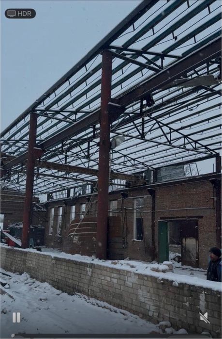 Продам склад (ангар)демонтирован