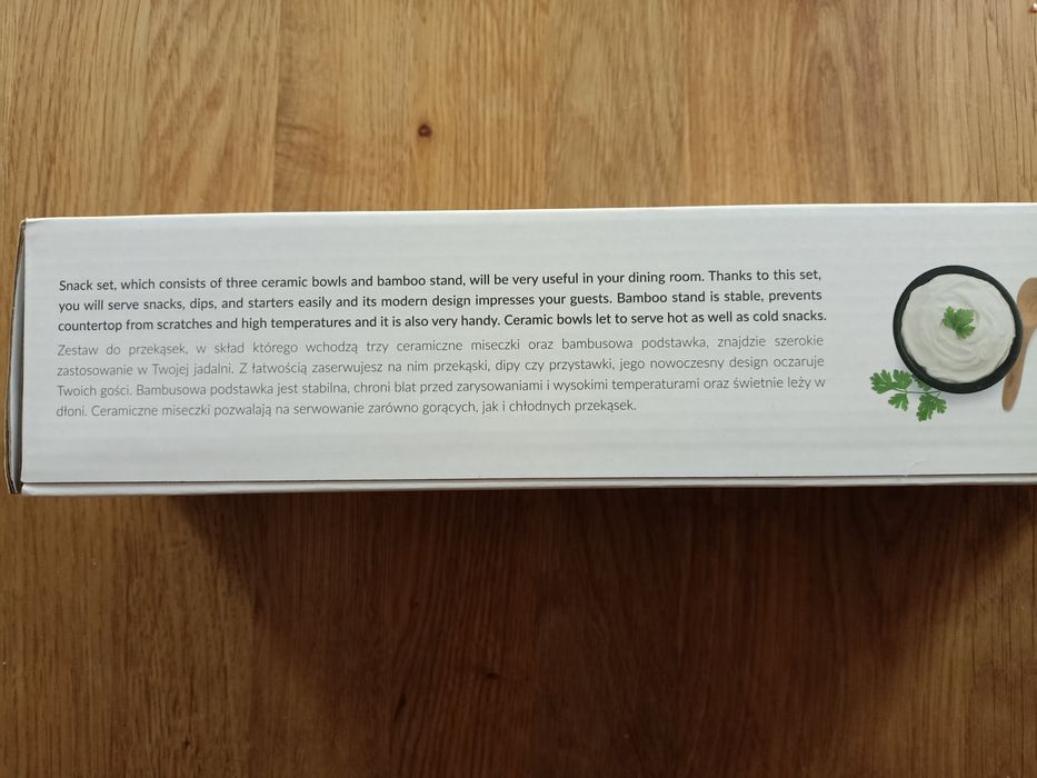 tapas set homla nowy