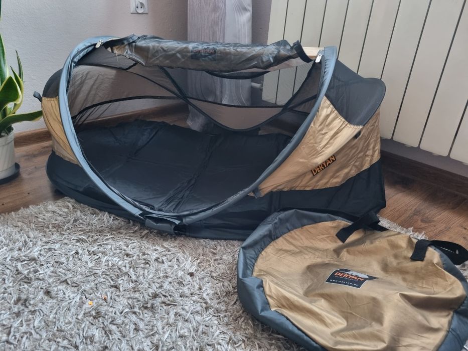 Przenośne turystyczne łóżko namiot dla dziecka Deryan