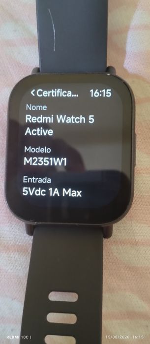 Relógio redmi Watch  5 Active