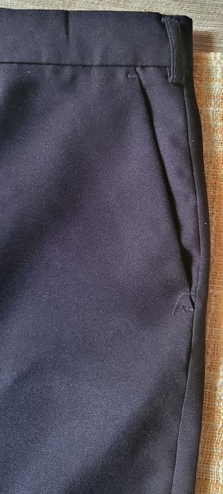 Calça clássica azul escuro