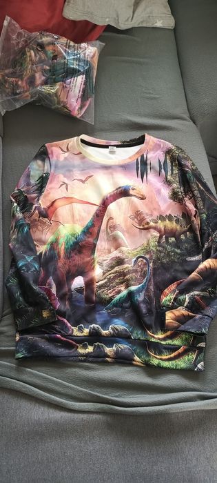 Bluza dinozaury 11-12 lat