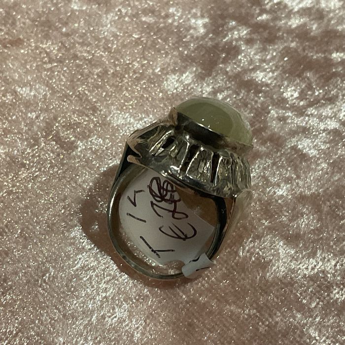 Anel peça vintage prata tam,14 m.  Anúncios abaixo