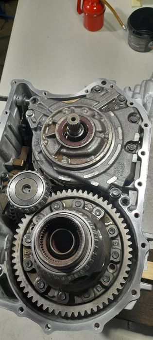 Caixa automática reconstruinda, mecatrónica