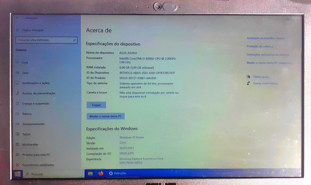 Portátil - ASUS - A541UJ