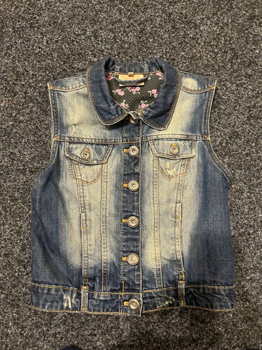 Жилетка джинсова