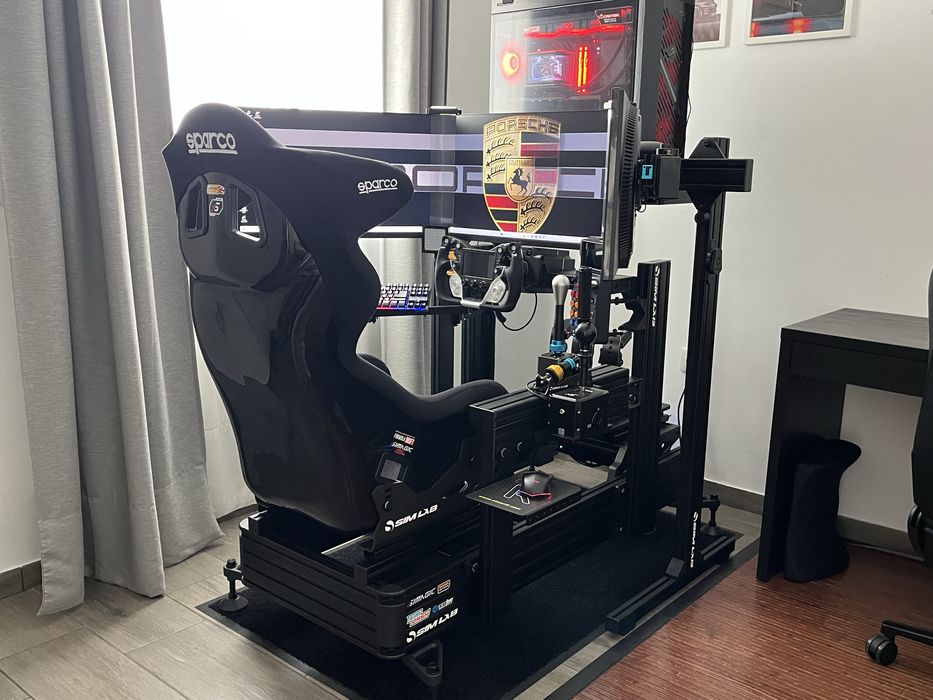 Simracing simulador NOVO TROCO