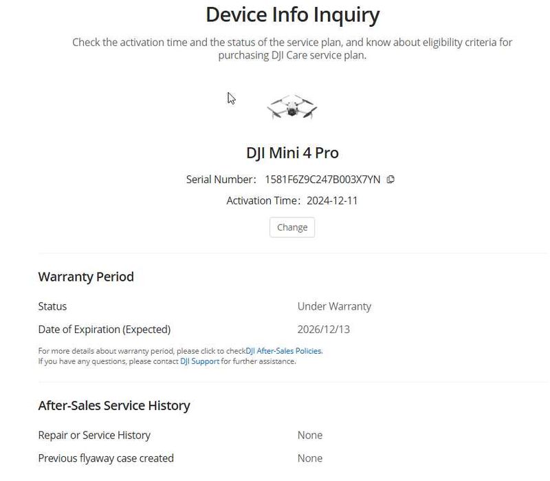 Dron dji 4 pro - gwarancja