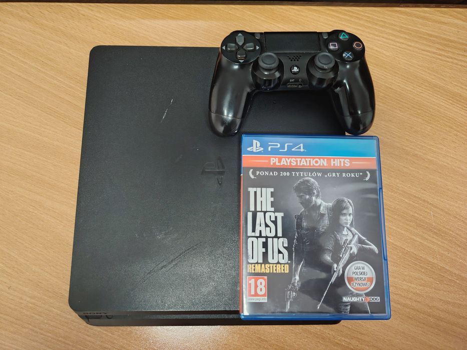 Ps 4 slim 500gb+1pad+gra do negocjacji