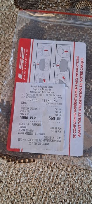 Sprzedam kask szczękowy