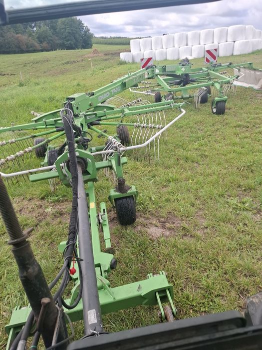 Zgrabiarka 2 karuzelowa boczna Samasz 740 duo