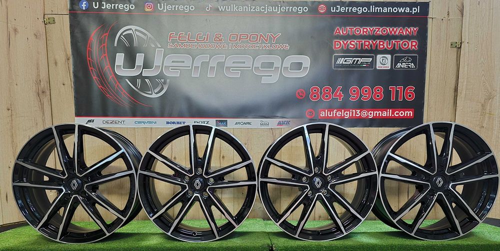 Nowe alufelgi RENAULT 19x5x114,3 -Austral,Captur,Kadjar,Megane E-tech