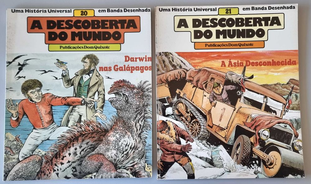 'A Descoberta do Mundo' - Uma História Universal em BD