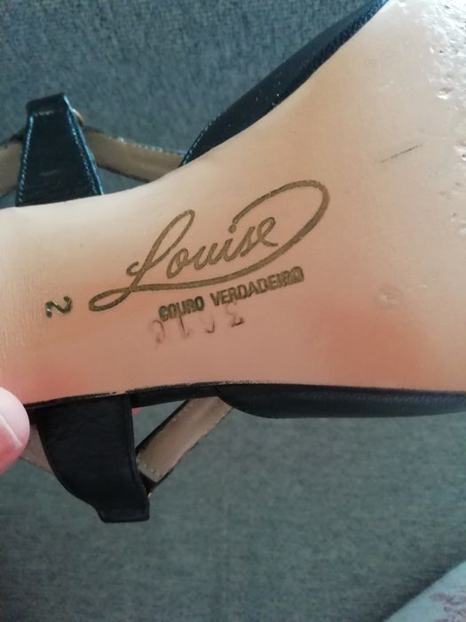 Sapatos senhora pele 35