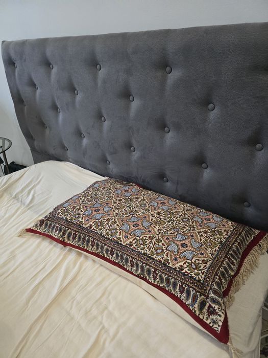 Artesanato Persa Ghalamkar – Almofadas, Almofada Grande, Xale e Toalha