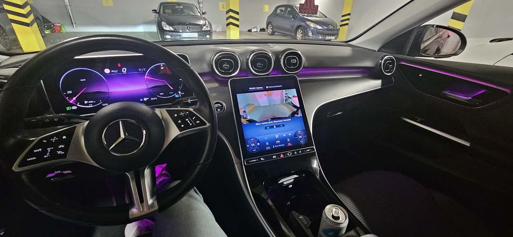 Mercedes-Benz Klasa C Bezwypadkowy VAT23%, pewne auto - komplet dokumentacji i kluczyków