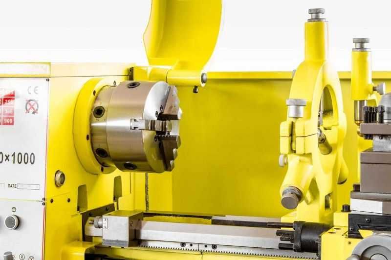 Przemysłowa Ciężka Tokarka do Metalu 410x1000mm 3,3kW + odczyt cyfrowy
