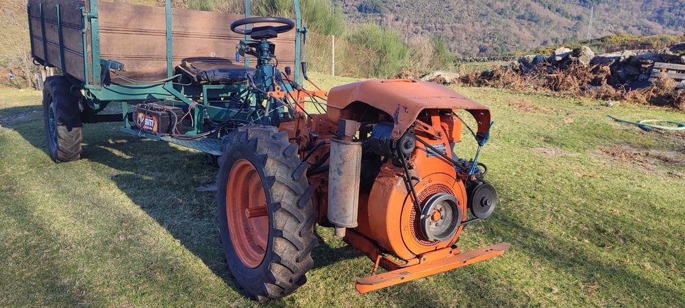 Motocultivador Pascuali Lombardini LDA96 14HP 4x4