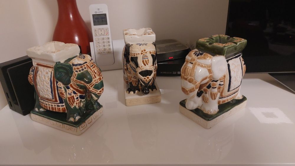 Handmade ashtrays for resale – elephant design