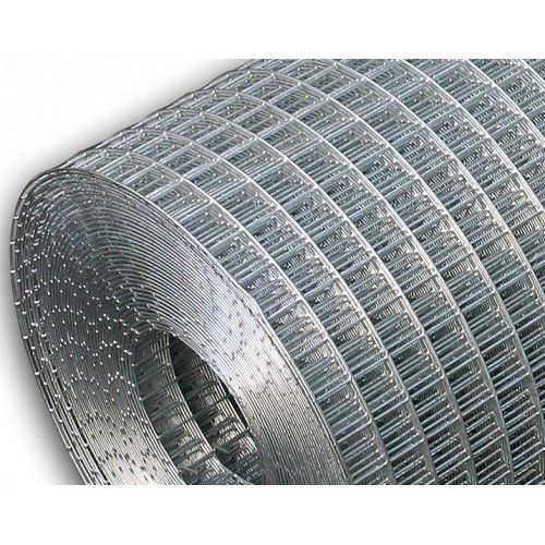 Siatka hodowlana zgrzewana na woliery, klatki ocynk 19x19