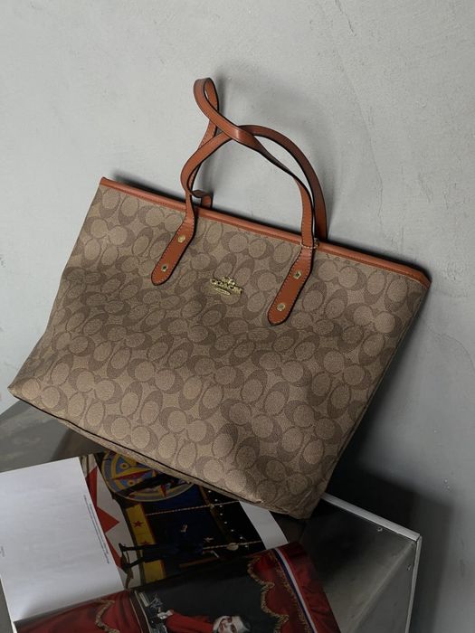 Шопер Coach, сумка шопер Coach,  женская сумка коуч, жіноча сумка
